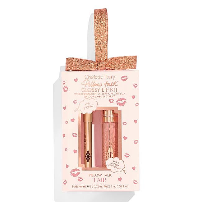 Juego de labios Pillow Talk Fair de Charlotte Tilbury.